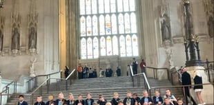 Peasedown pupils visit Westminster
