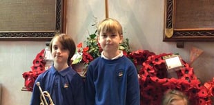 School honours local heroes in Remembrance service