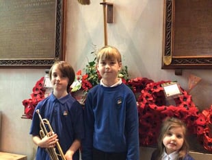 School honours local heroes in Remembrance service