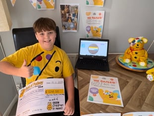 Bertie boosts funds for Children in Need