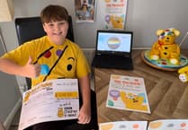Bertie raises £1,248 for Children in Need