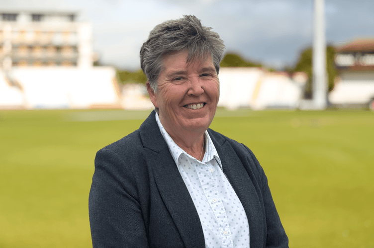 Maralyn Smith -the managing director of the Somerset Cricket Foundation (SCF),