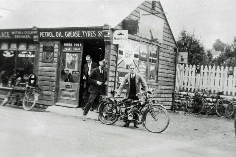 Last week’s Mystery Photograph was taken at Wallace's Cycle Shop on Fortescue Road, Radstock.