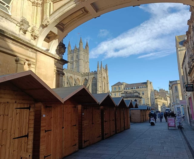 Christmas Market build-up begins