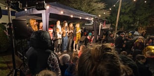 Midsomer Norton Christmas lights shine