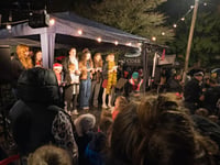 Midsomer Norton Christmas lights shine