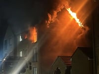 Frome flat fire sparks major emergency response