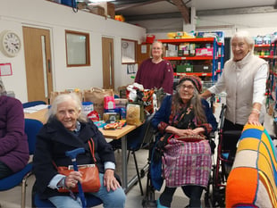 Festive food bank support
