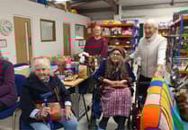 Rossetti House's festive food bank support