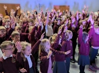 Radstock pupils join virtual Christmas celebration