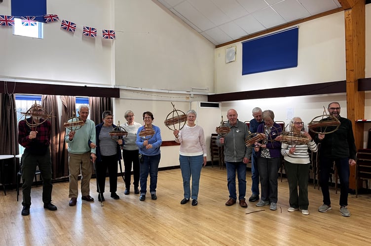 Participants at ReMind UK's Wellbeing Programme in Midsomer Norton