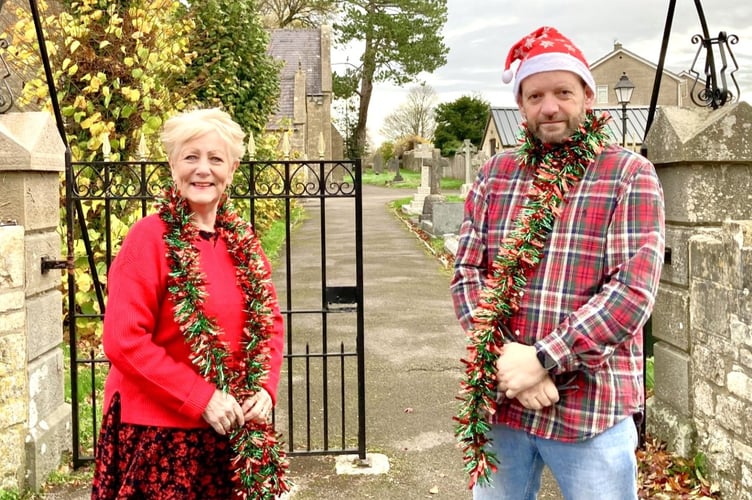 Cllr Karen Walker and Cllr Gavin Heathcote
