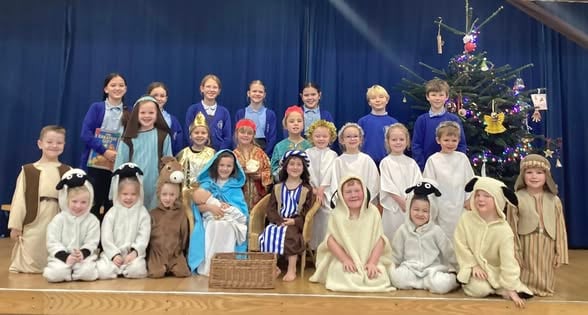 Pupils at St Benedict’s Catholic Primary School in Midsomer Norton have marked the Christmas season with a programme of school, community and charitable activities involving children, staff and families.