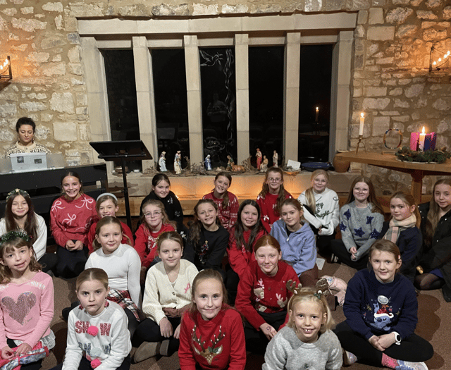 Choir join Community Carols by Candlelight