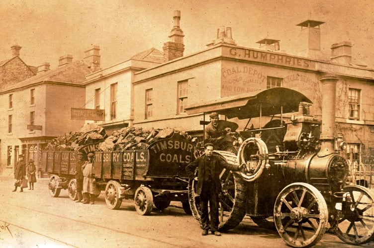 Last week’s Mystery Photograph was identified as showing the Timsbury Coal traction engine and wagons on Lower Bristol Road in Bath.