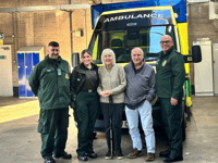 Man reunited with ambulance crew following serious RTC