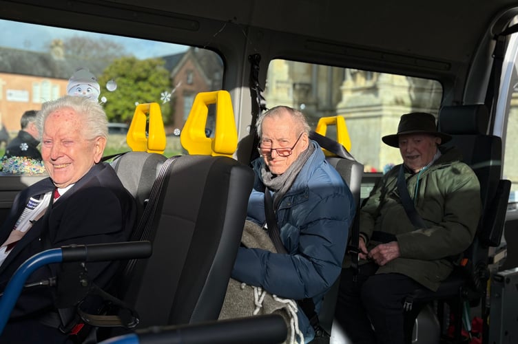 It was a perfect winter sunshine drive from Cadbury Hall Care Home in Yatton to Wells Cathedral for the Age UK Christmas Carol Concert 