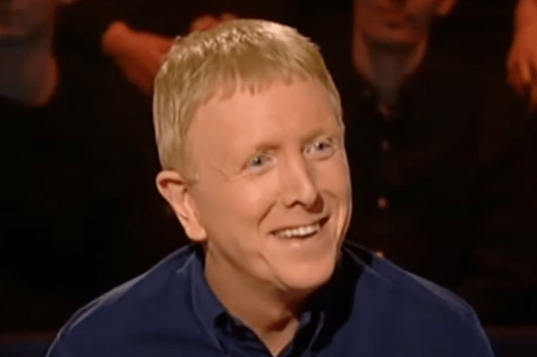 Jeff Arundell on ITV's Who Wants To Be A Millionaire. (Picture: ITV)