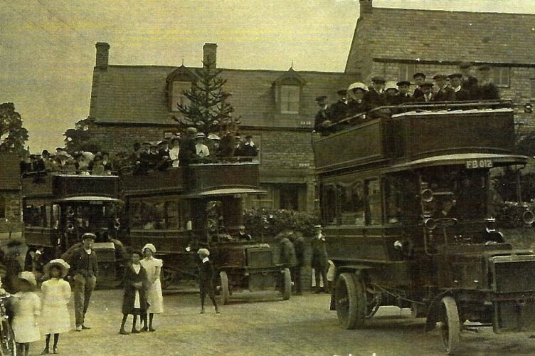 B S Wesleyan Sunday School outing cropped