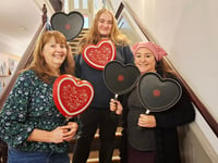 ‘Stacks of Love’ pancake race for Valentine’s Day