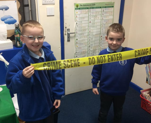 Pupils join police for community initiative