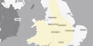 Snow forecast for Midsomer Norton and surrounding areas