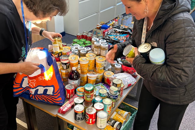 Radstock Food Club receives vital support at Christmas