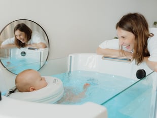 Midsomer Norton mothers introduce hydrotherapy for babies
