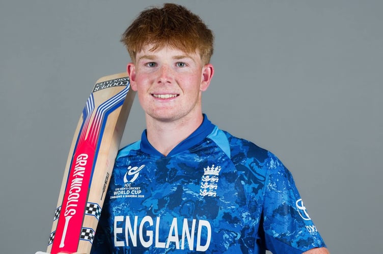 World Cup Under 19 captain Thomas Rew