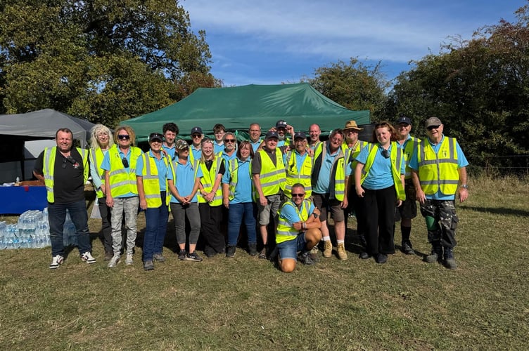 Members of the Rodney Cook Memorial Rally at a recent event