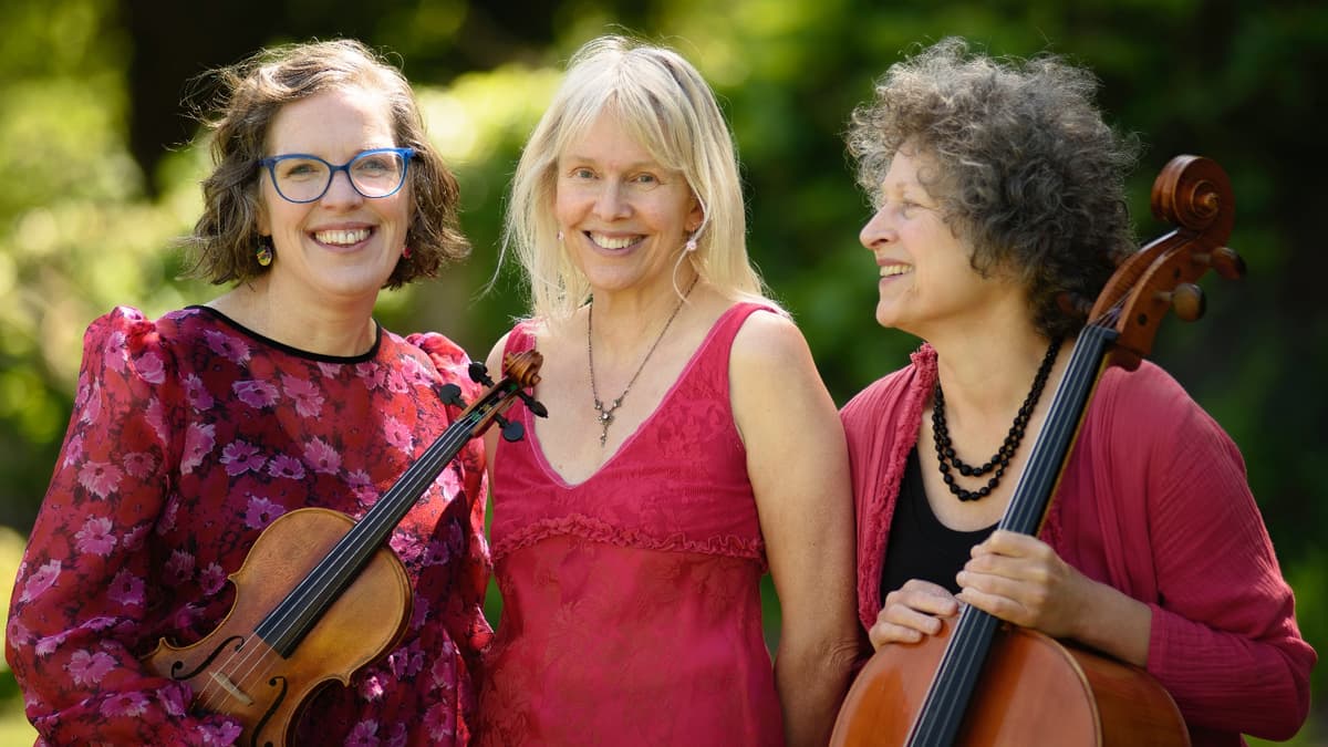 Donation funded Trio Paradis concerts this spring