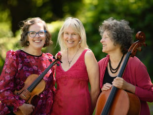 Donation funded Trio Paradis concerts this spring