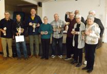 Pratten Bowls Club stage presentation night