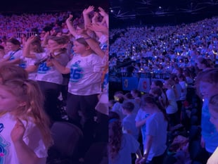 'Young Voices' reach high notes