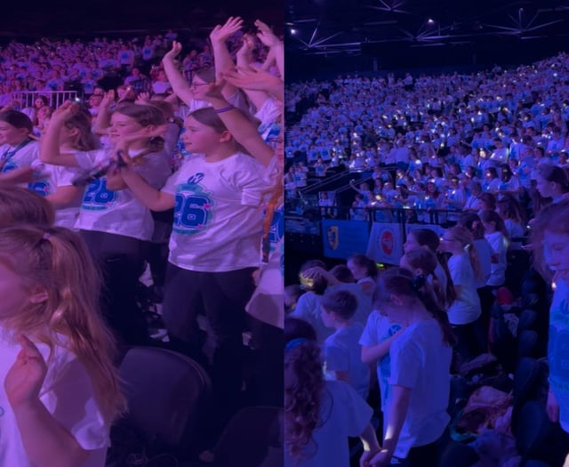 'Young Voices' reach high notes