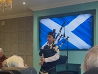 Bagpipes for Burns Night