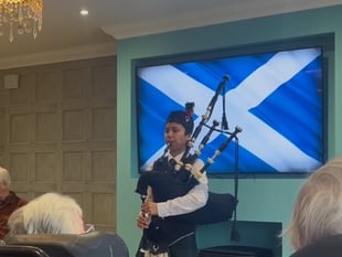 Bagpipes for Burns Night