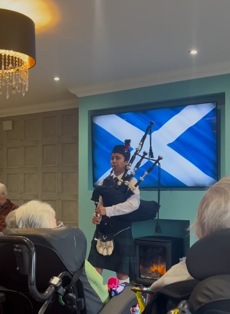 Bagpipes for Burns Night