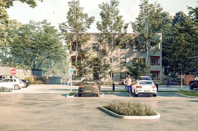 The new development will retain 38 parking spaces from the existing car park, including two disabled spaces.