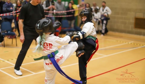 Midsomer Norton TAGB Tae Kwon-Do march on 