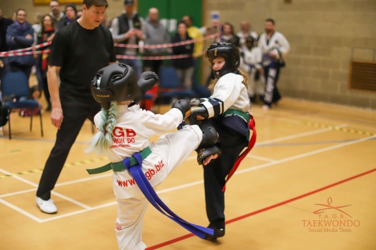 Midsomer Norton TAGB Tae Kwon-Do action
