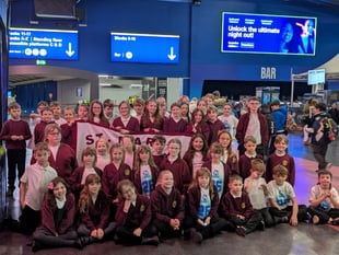 St Mary’s C of E students join in UK choir event 