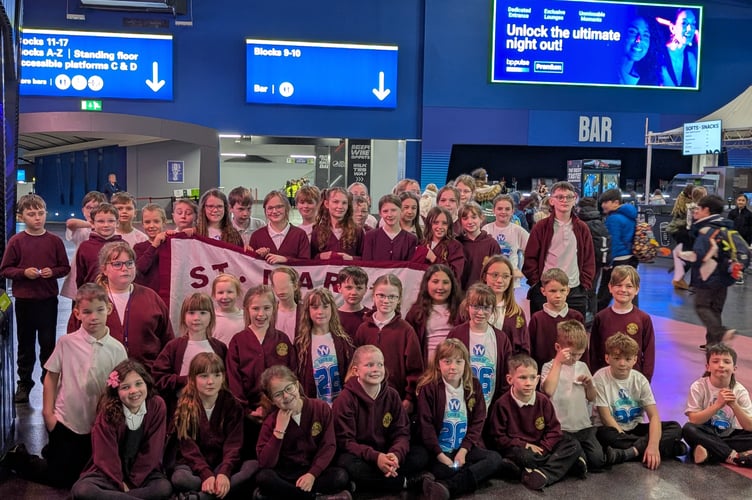 Pupils from St Mary's in Radstock travelled to Birmingham to join in one of the largest choir events in the country.