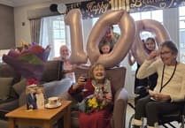 Wells care home resident celebrates 100 years