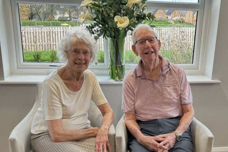 The Eldridges most enjoy still being able to have breakfast together in their shared care home setting. 