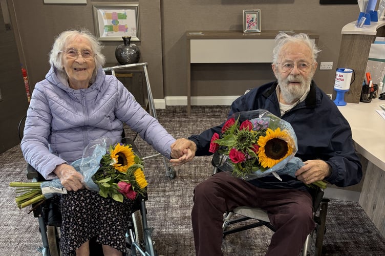 John's simple but heartfelt advice to other couples is never to argue. 