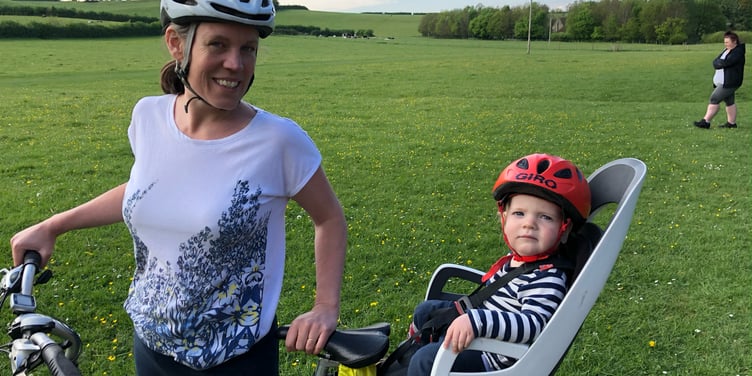 Riders can find out about child seats, trailers and how to cycle safely with children at the event.