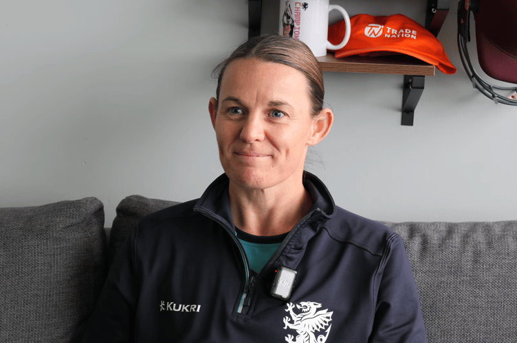 Somerset women's head coach Erin Osborne