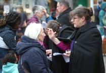 Bishop of Taunton leads Lent Pop-up in Wells
