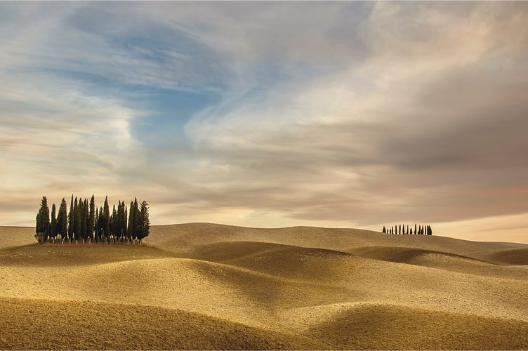 'Tuscan Hills' by Jill Toman of the Norton Radstock Photographic Society